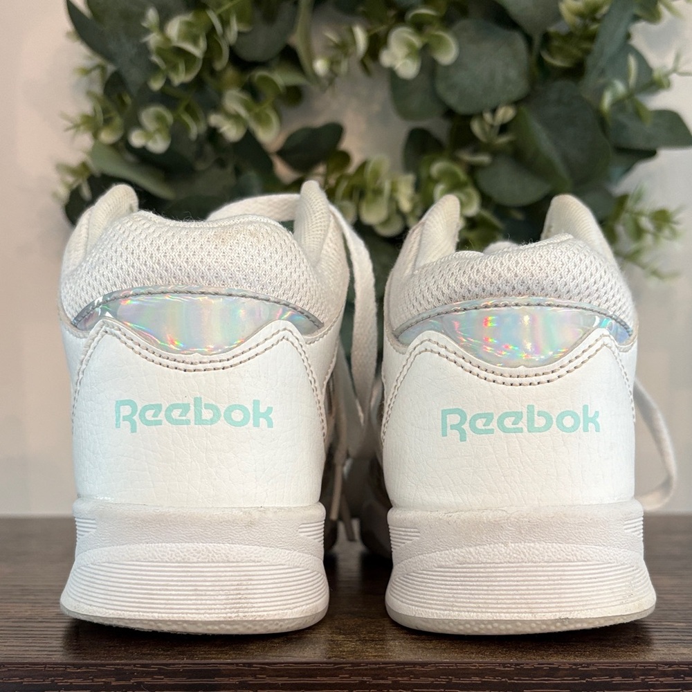 Reebok Kids Royal Prime 2.0 Mid Top Sneakers with Iridescent Touch - Picture 4 of 6